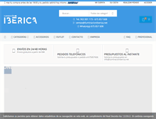 Tablet Screenshot of iluminacioniberica.net